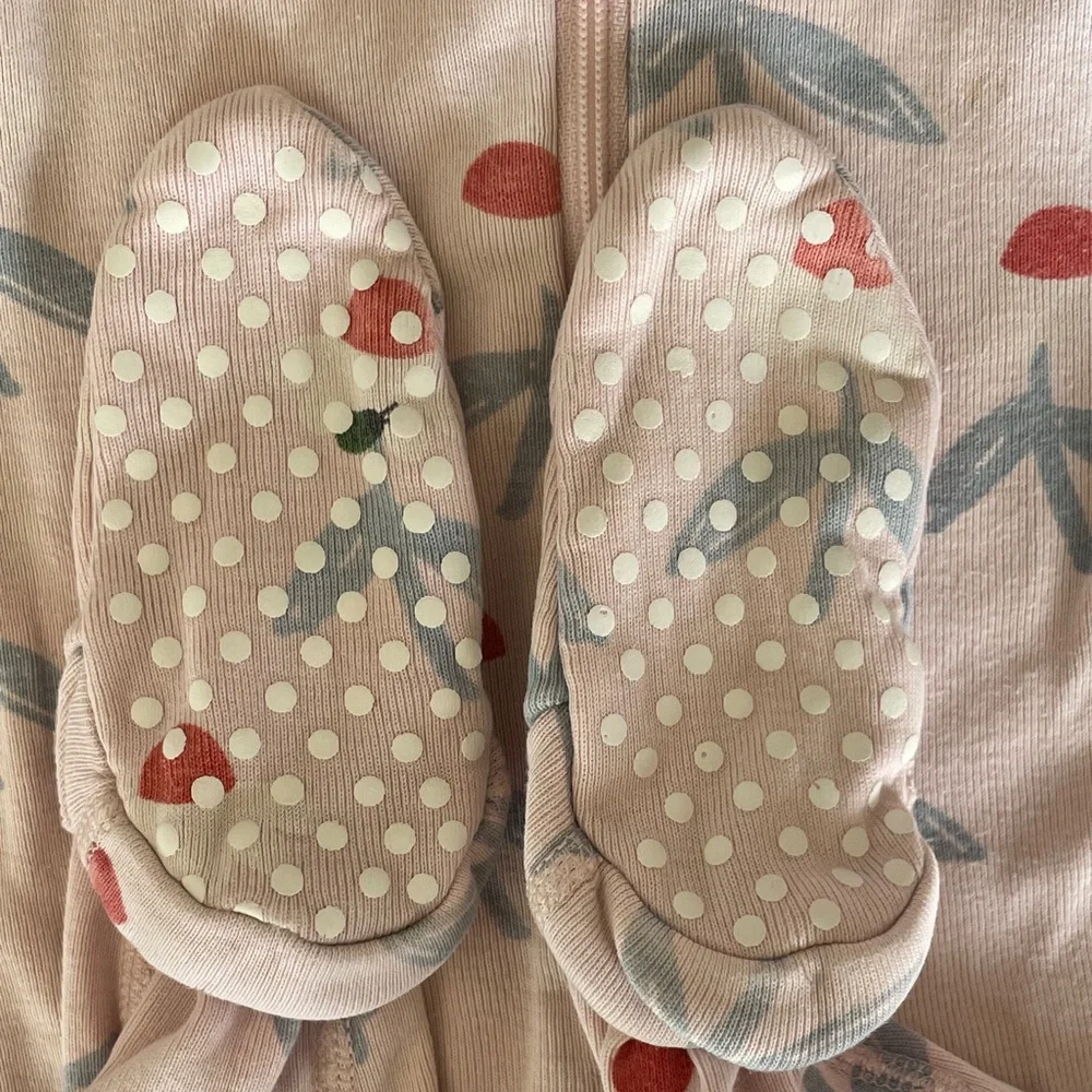 Hanna Andersson Pink Floral Pajamas - Picture 5 of 7